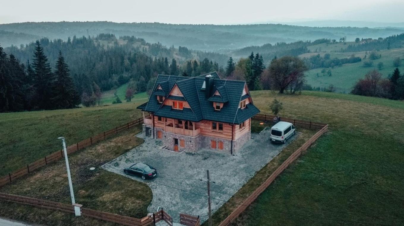 Dom Z Widokiem Na Wierchy - Panorama Na Tatry - Traditional Folk House Gliczarow Exterior photo