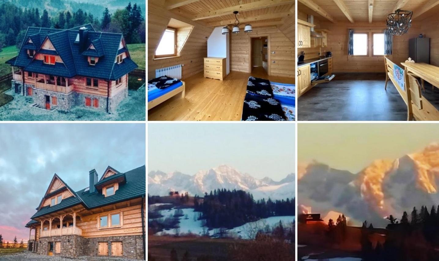 Dom Z Widokiem Na Wierchy - Panorama Na Tatry - Traditional Folk House Gliczarow Exterior photo